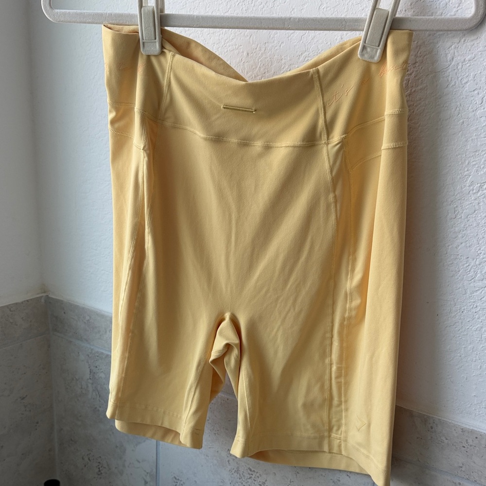 Gymshark Yellow Shorts